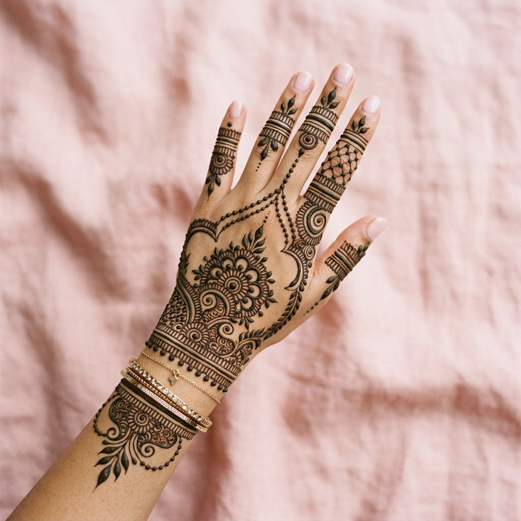 Henna design 3